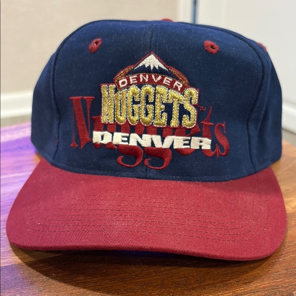 Denver Nuggets Cap in Blue and Red